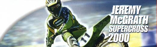 Banner Jeremy McGrath Supercross 2000