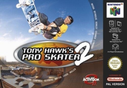 Tony Hawk’s Pro Skater 2 Lelijk Eendje voor Nintendo 64