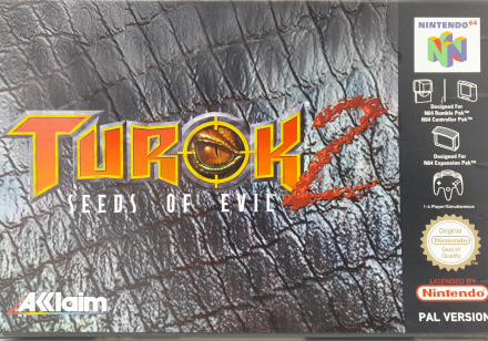 Turok 2: Seeds of Evil Compleet voor Nintendo 64