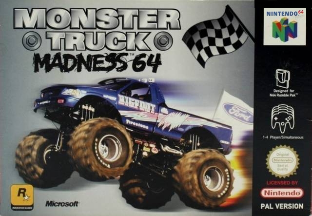 Boxshot Monster Truck Madness 64