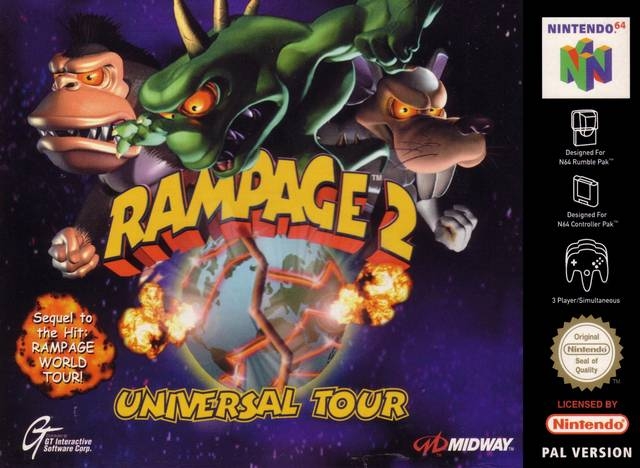 Boxshot Rampage 2: Universal Tour