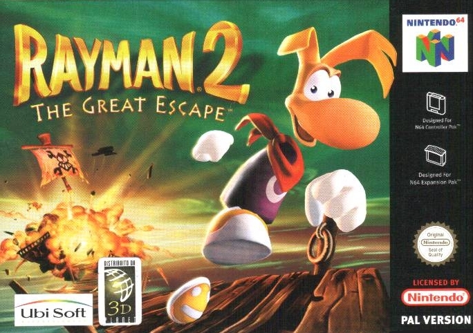 Boxshot Rayman 2: The Great Escape