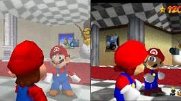 Links de Nintendo 64 en rechts de gameboy ds