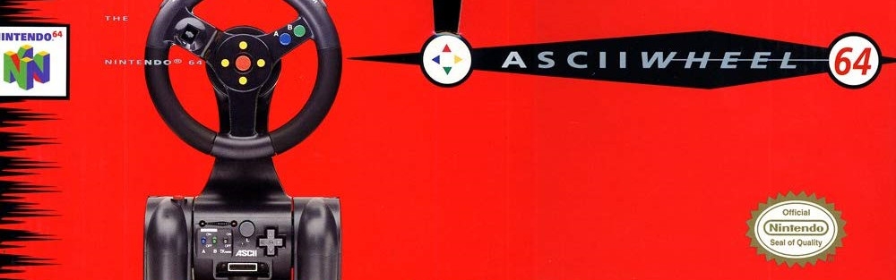 Banner ASCII Wheel 64 - Fully Licensed by Nintendo 64