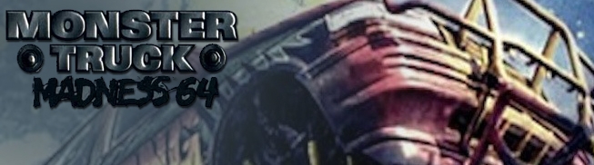 Banner Monster Truck Madness 64