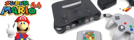 Banner Nintendo 64 Mario Pak