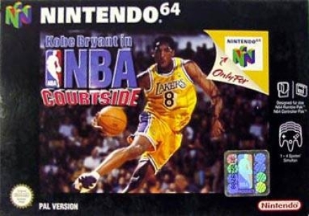 Kobe Bryant in NBA Courtside z Osobowością/Uszkodzeniem voor Nintendo 64