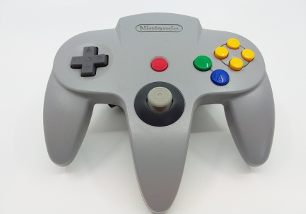 /Nintendo 64 Controller Grey met Nieuw Pookje Lelijk Eendje voor Nintendo 64