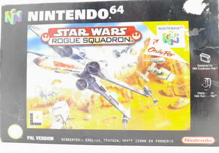 Star Wars: Rogue Squadron Compleet voor Nintendo 64