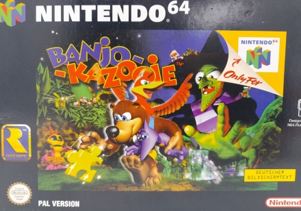 Banjo-Kazooie Compleet Buitenlands Doosje voor Nintendo 64