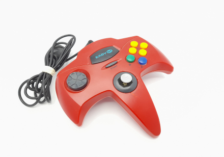 Easy 64 Controller - Rood voor Nintendo 64