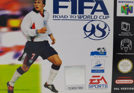 FIFA ’98: Road To World Cup Compleet voor Nintendo 64
