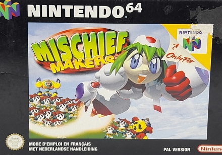 Mischief Makers Compleet voor Nintendo 64