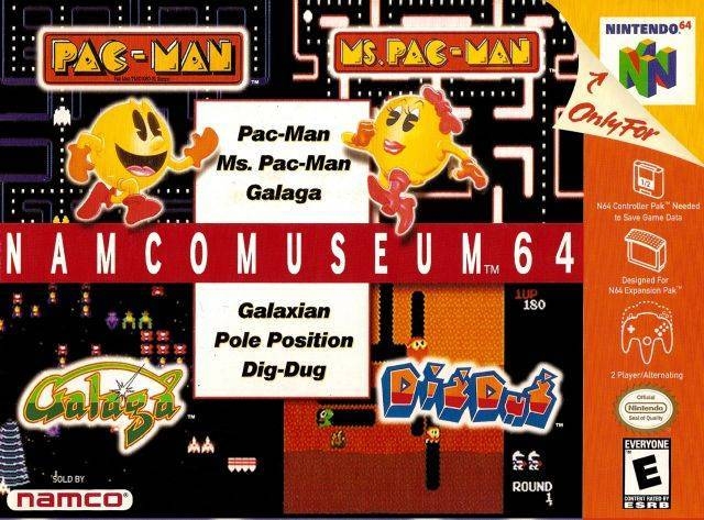 Boxshot Namco Museum 64 (NTSC)