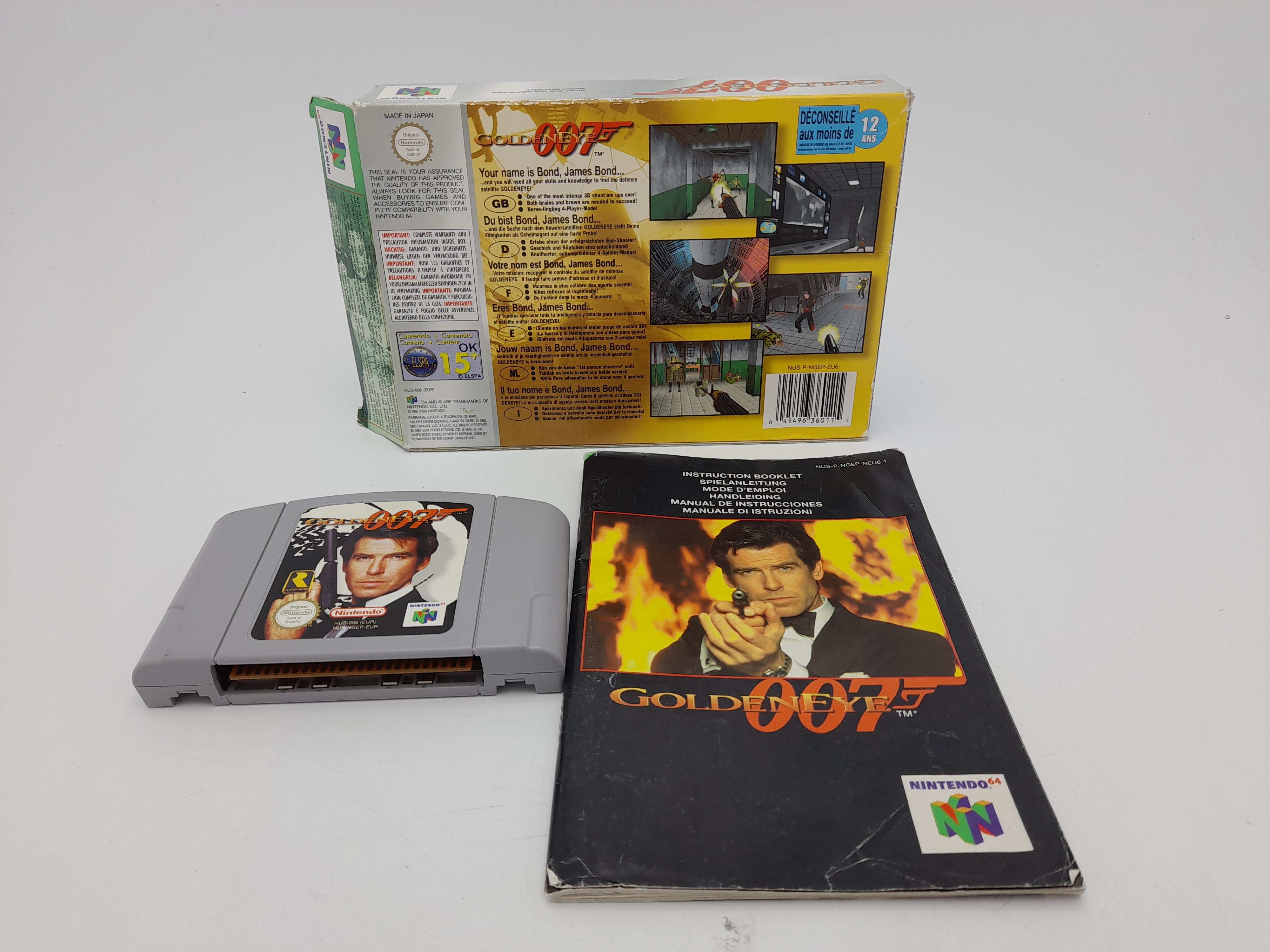 Foto van GoldenEye 007 Players Choice Compleet