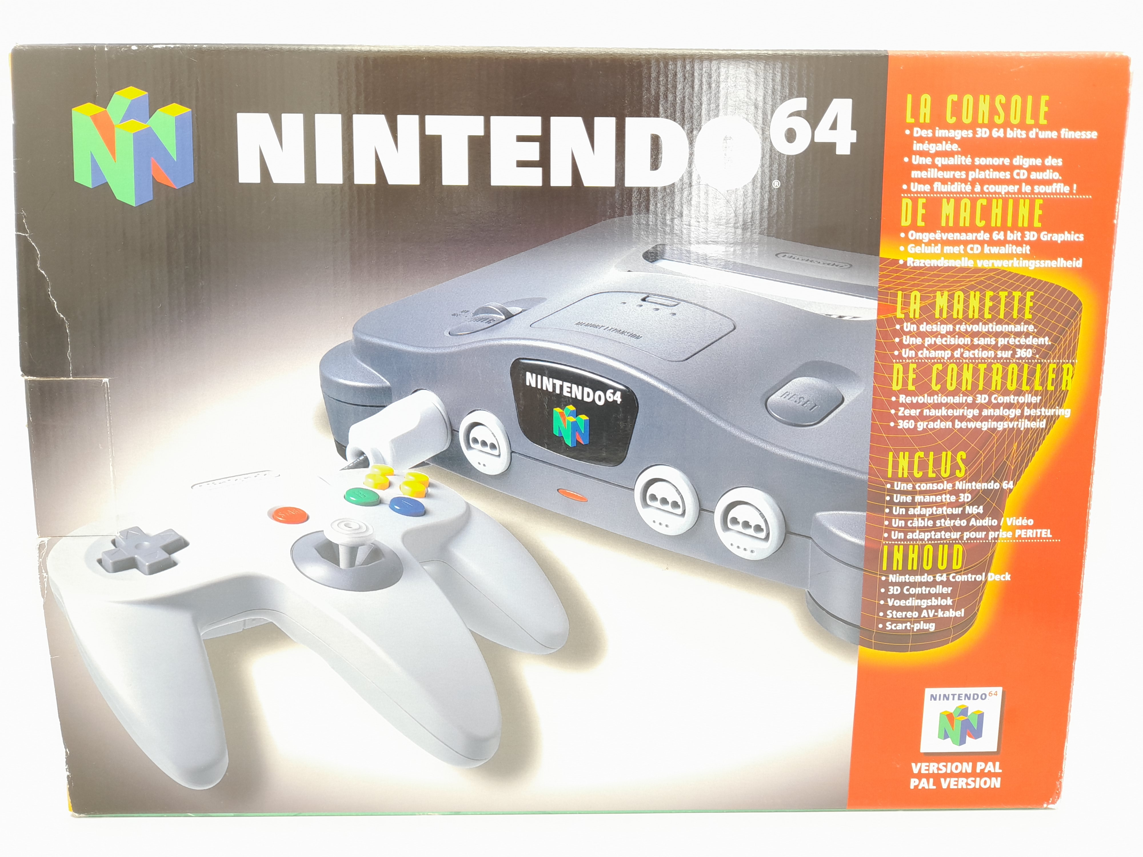 Foto van Nintendo 64 in Doos: Zeer Mooi
