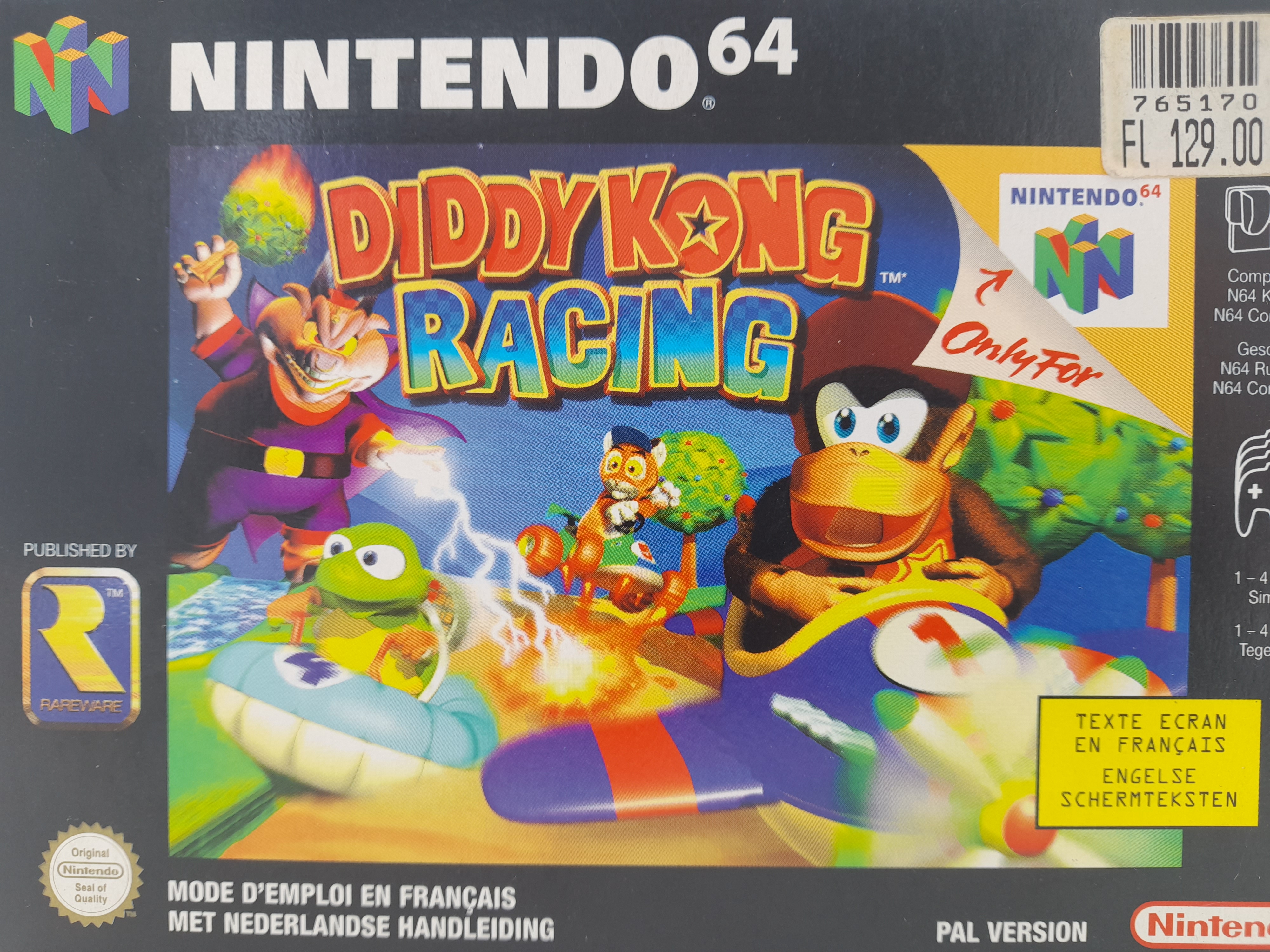 Foto van Diddy Kong Racing Compleet