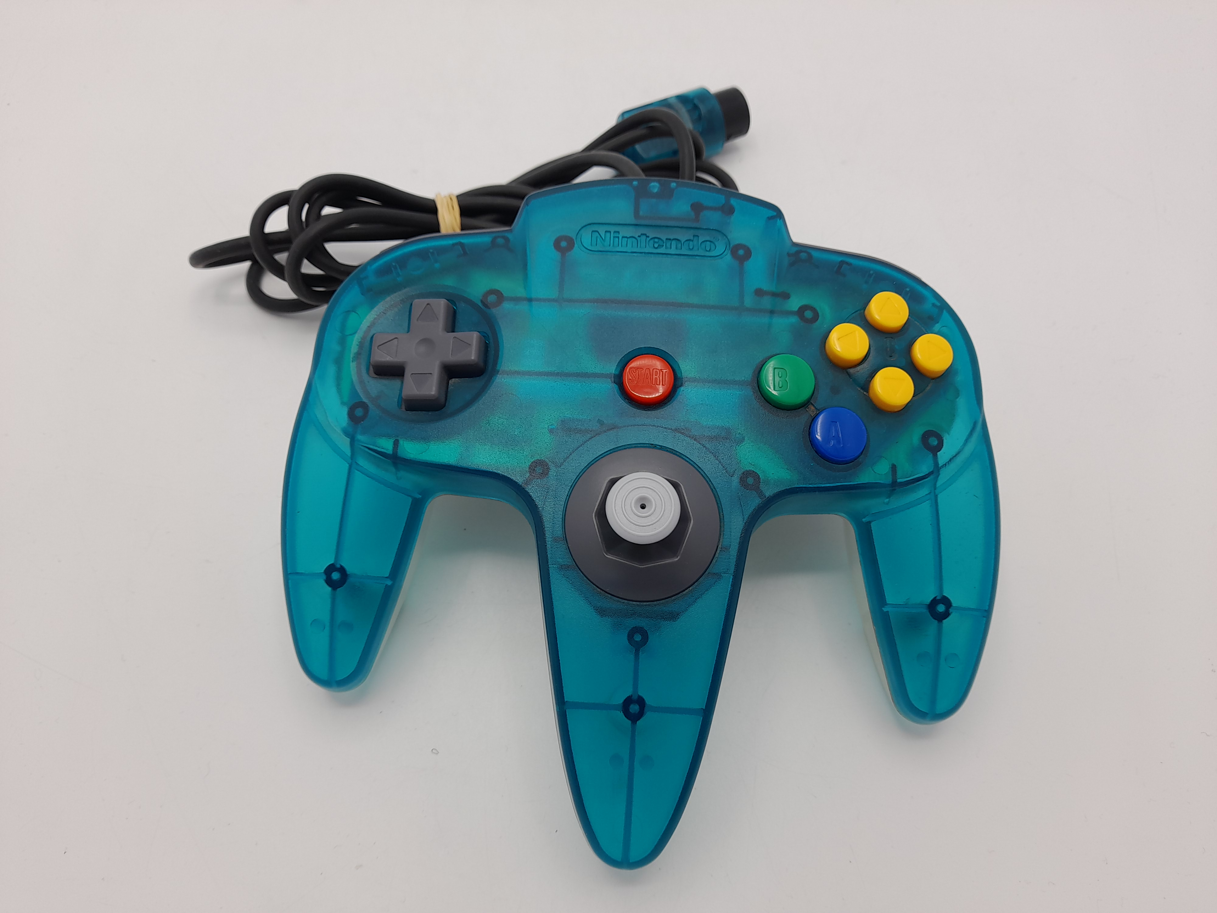 Foto van Nintendo 64 Clear Blue & Controller