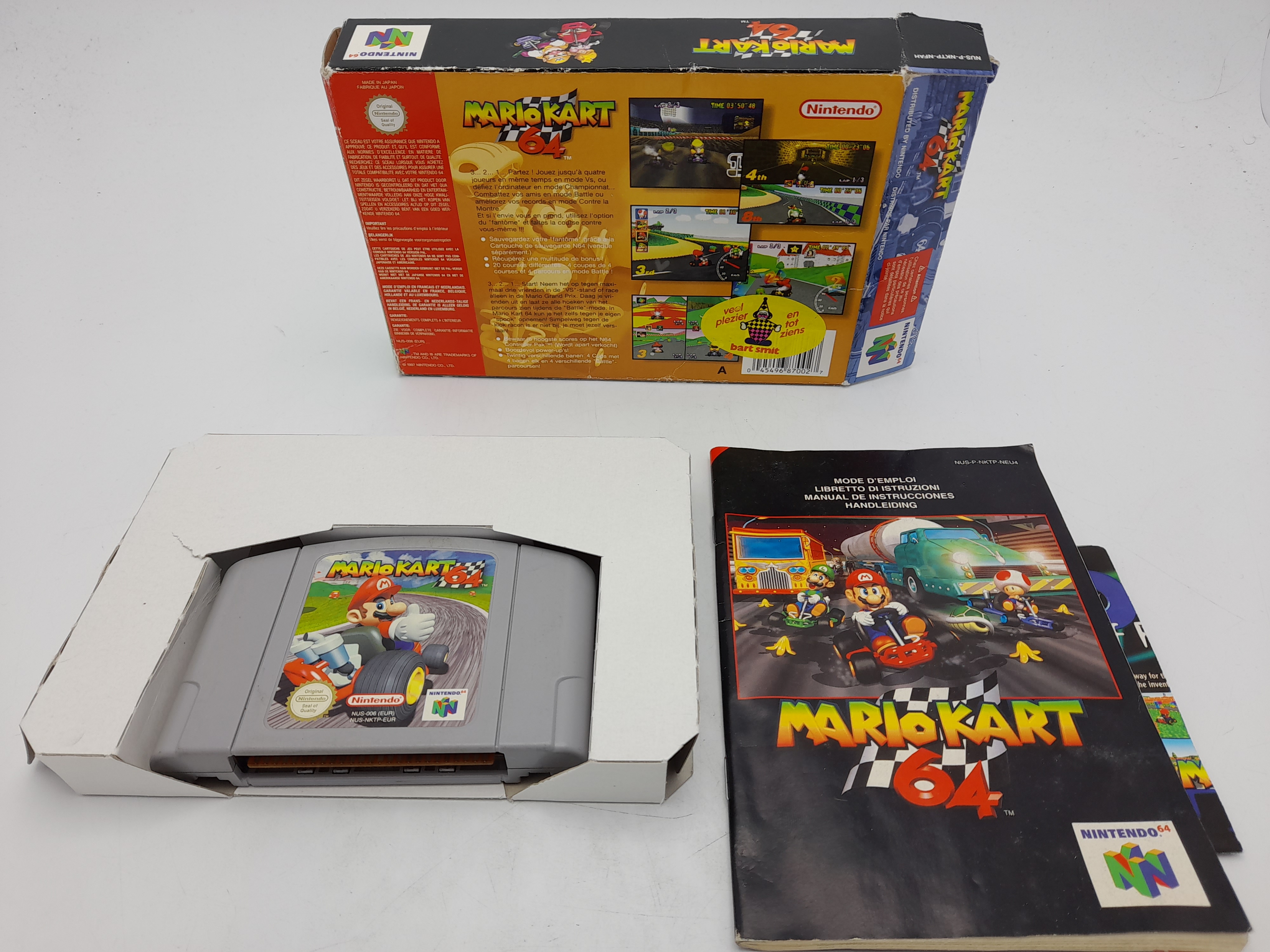 Foto van Mario Kart 64 Compleet