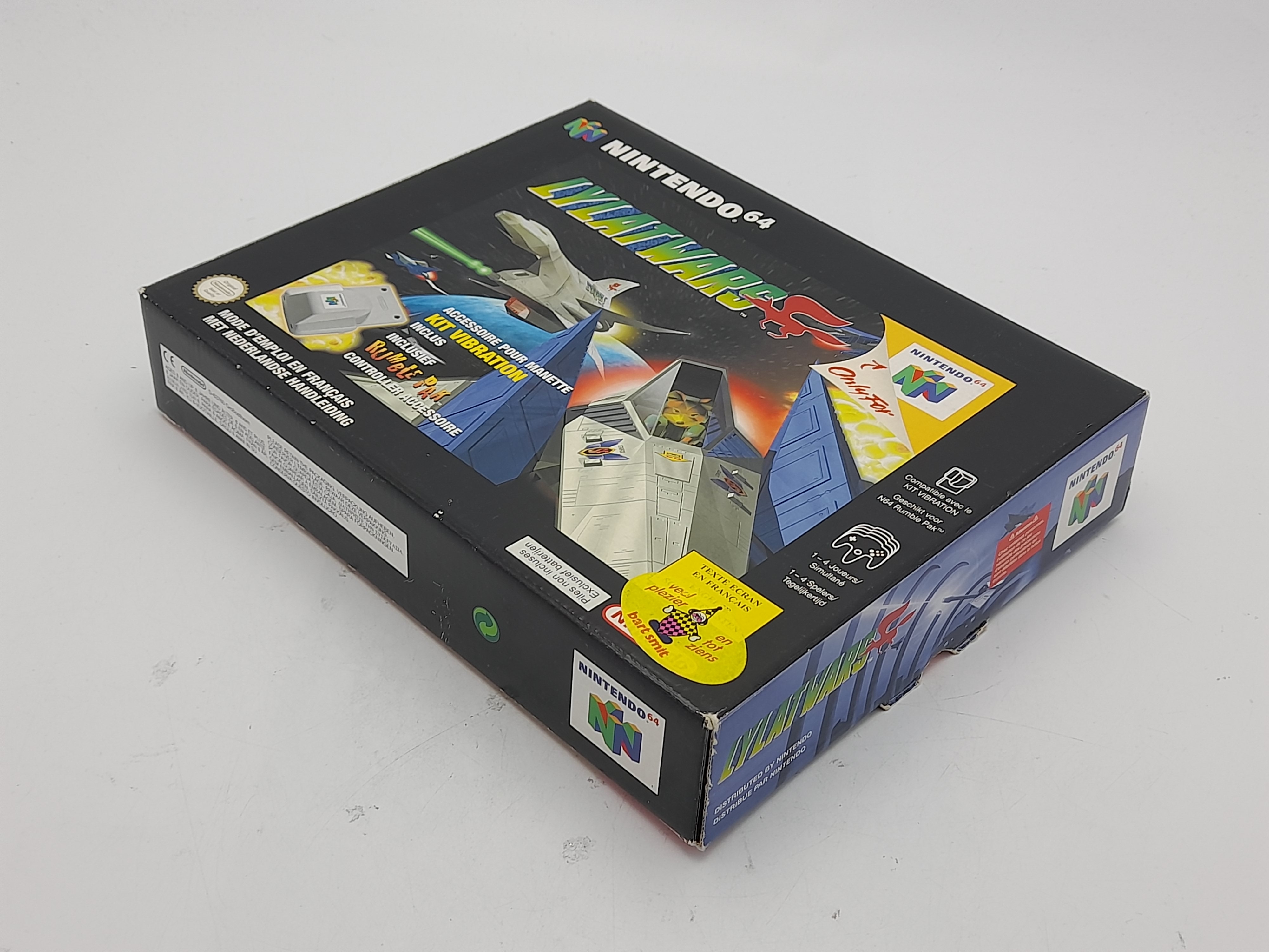 Foto van Lylat Wars & Rumble Pak Compleet