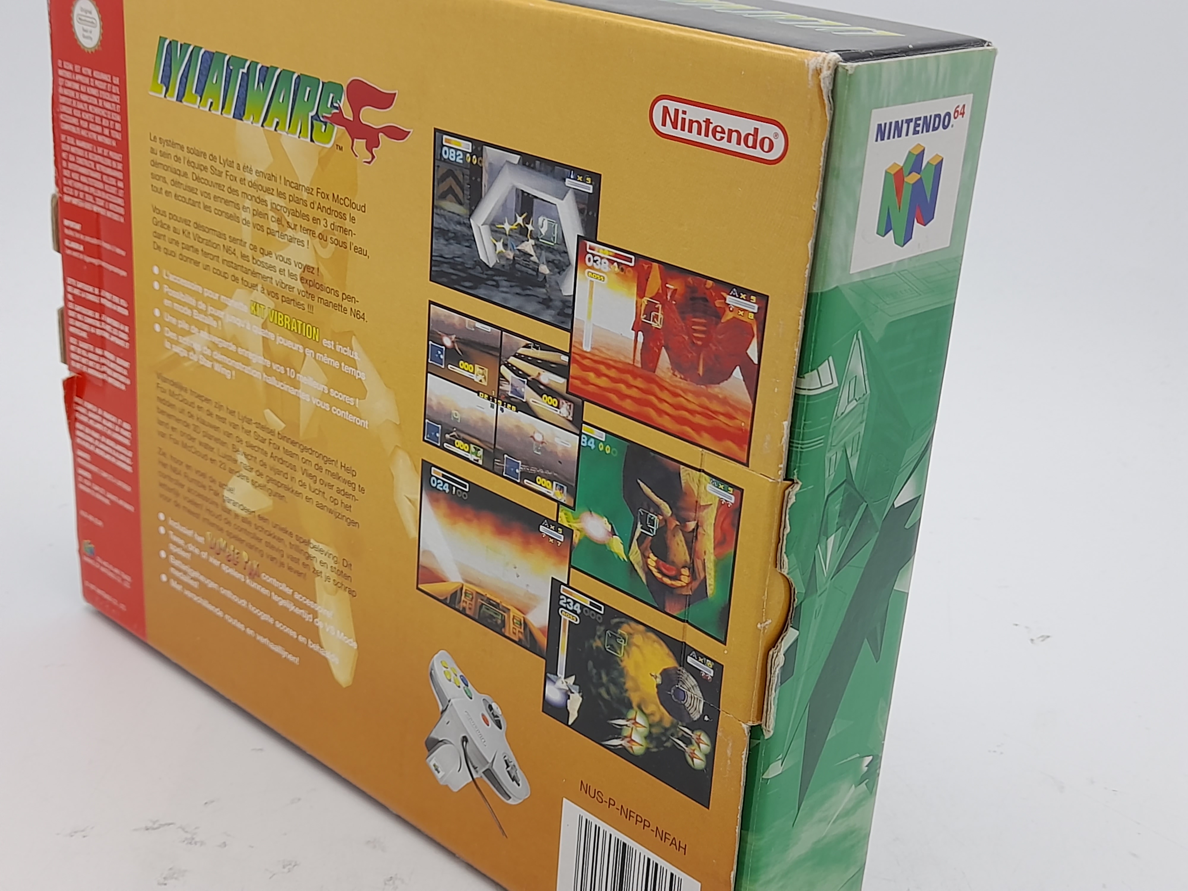 Foto van Lylat Wars & Rumble Pak Compleet