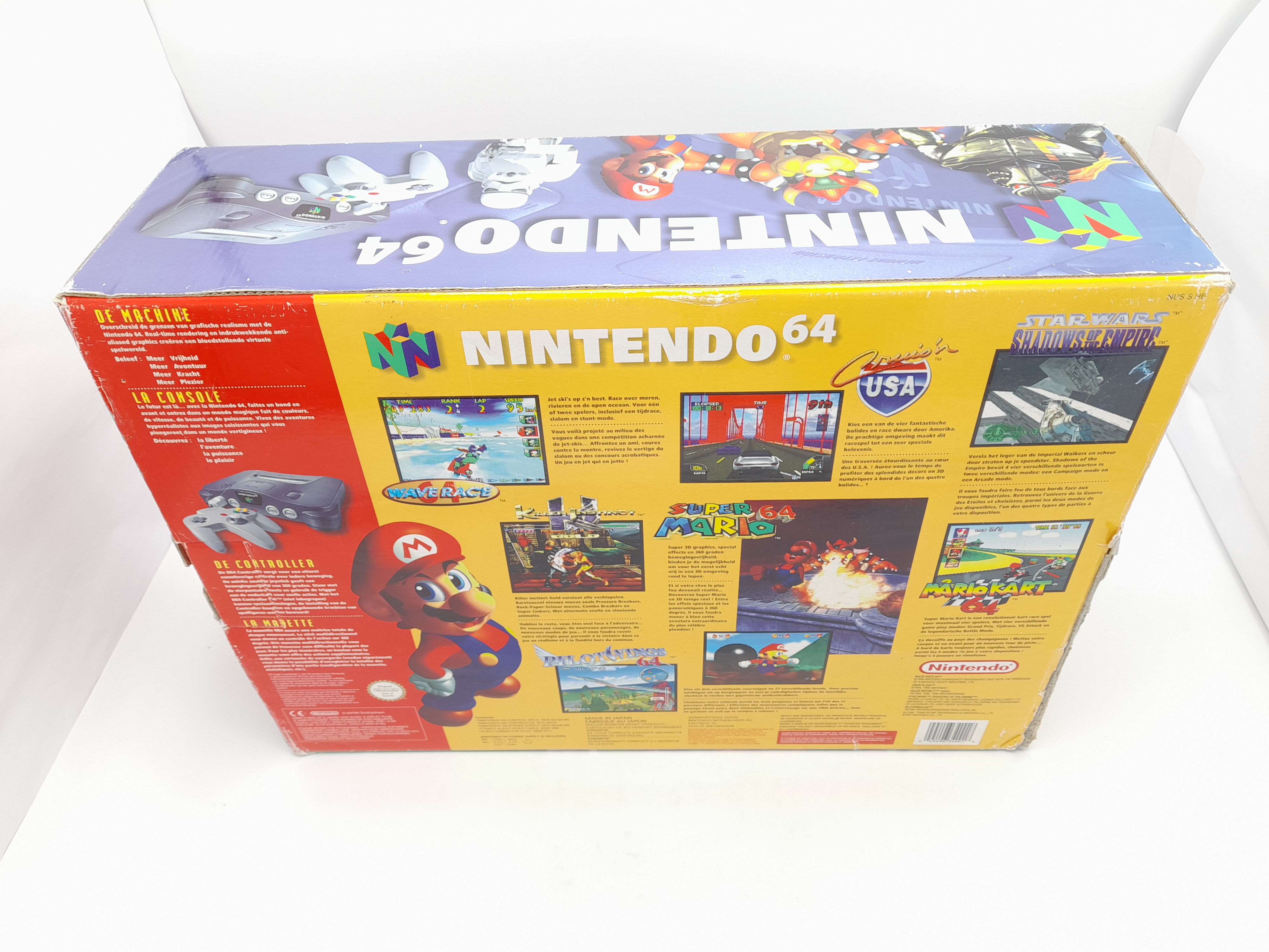 Foto van Nintendo 64 in Doos