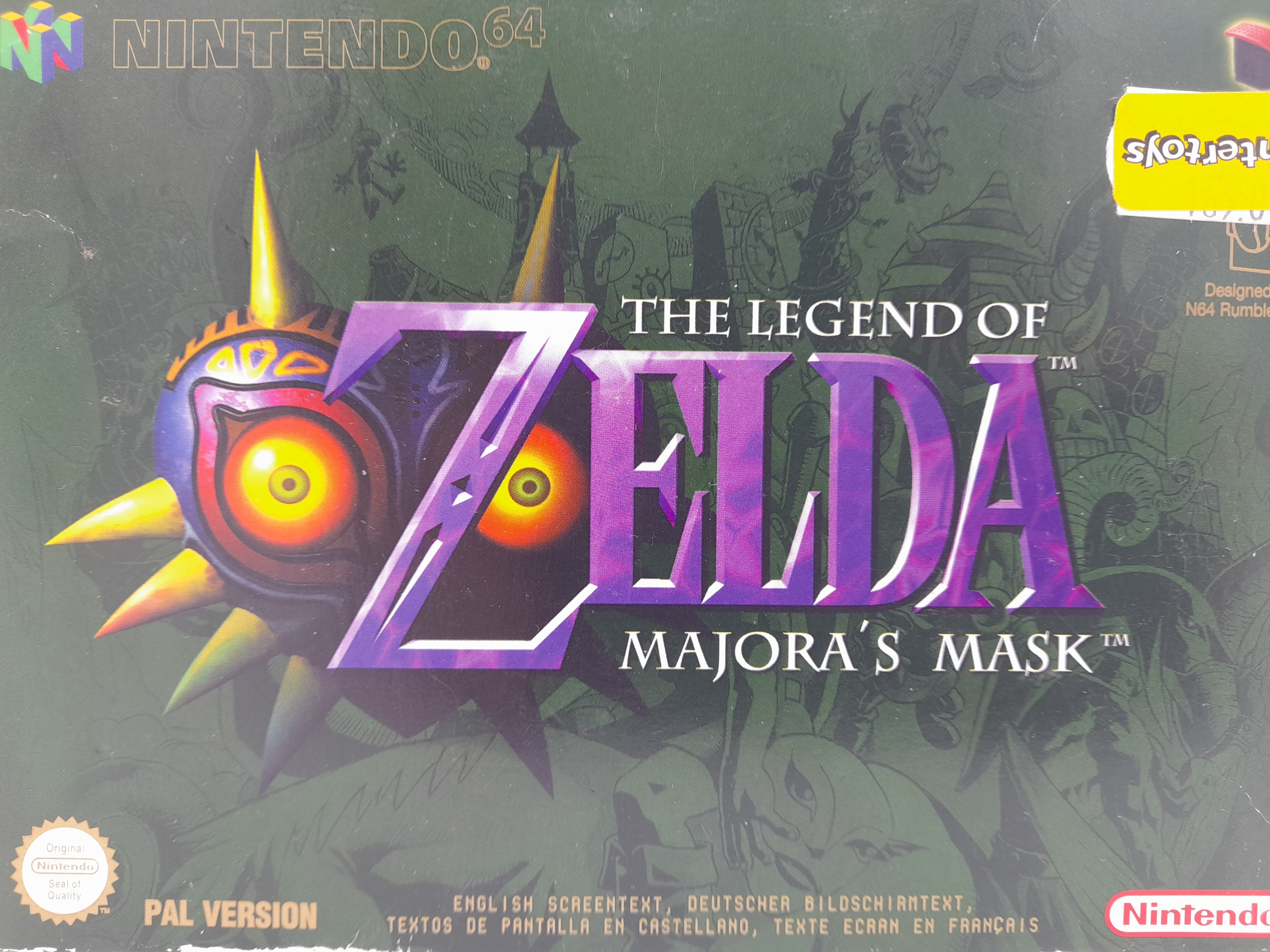 Foto van The Legend of Zelda: Majora’s Mask Compleet