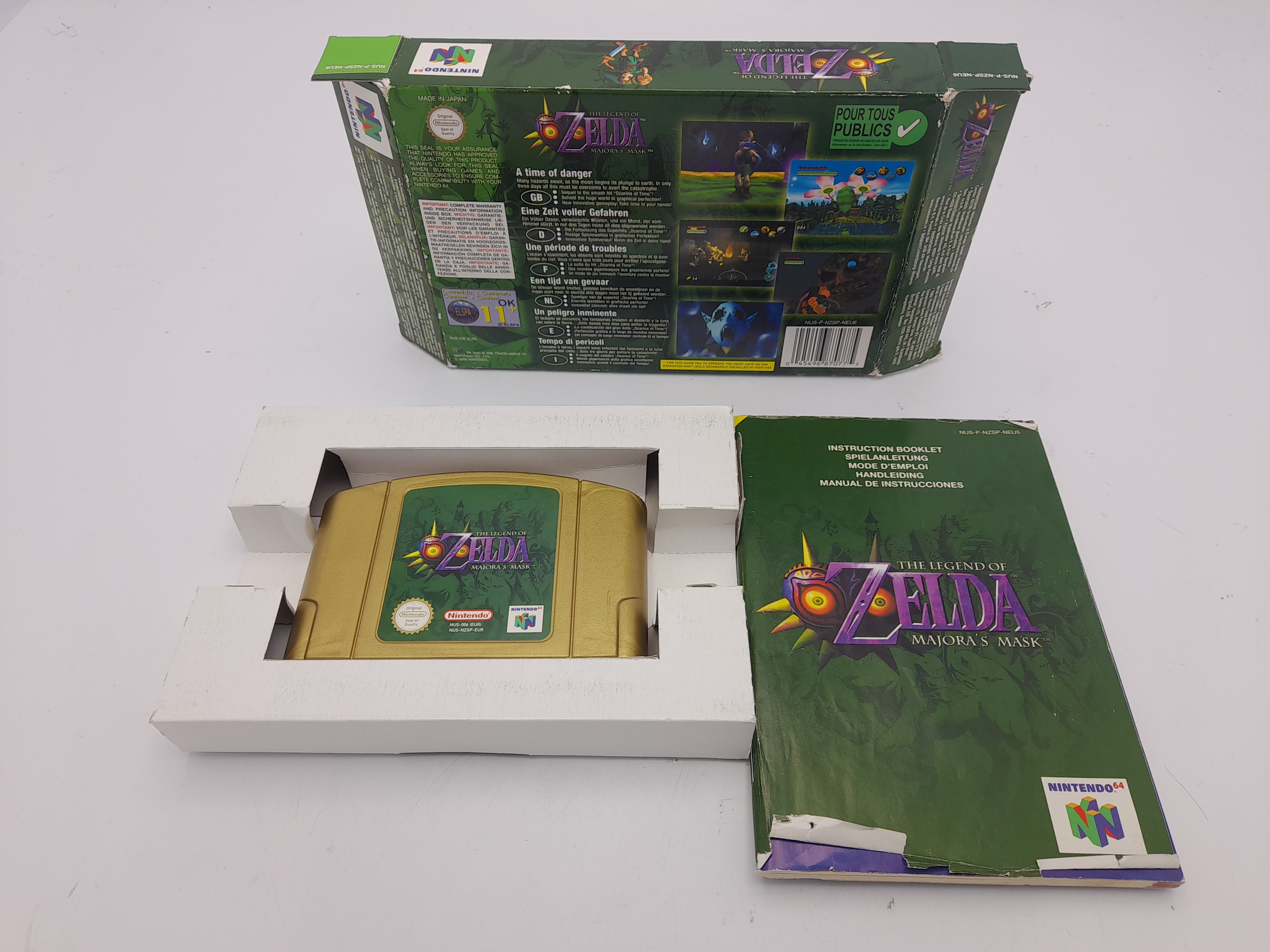 Foto van The Legend of Zelda: Majora’s Mask Compleet