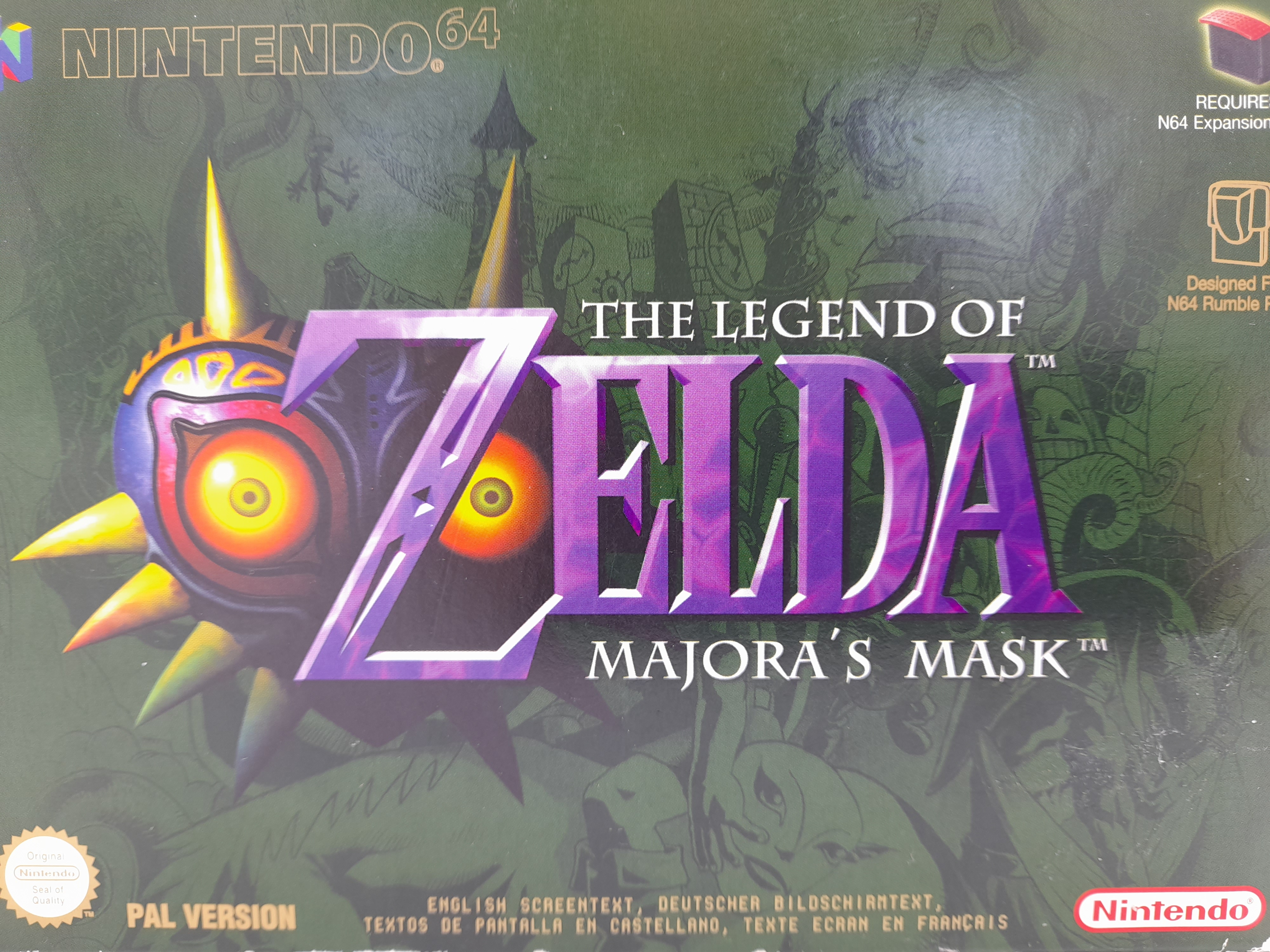 Foto van The Legend of Zelda: Majora’s Mask Compleet