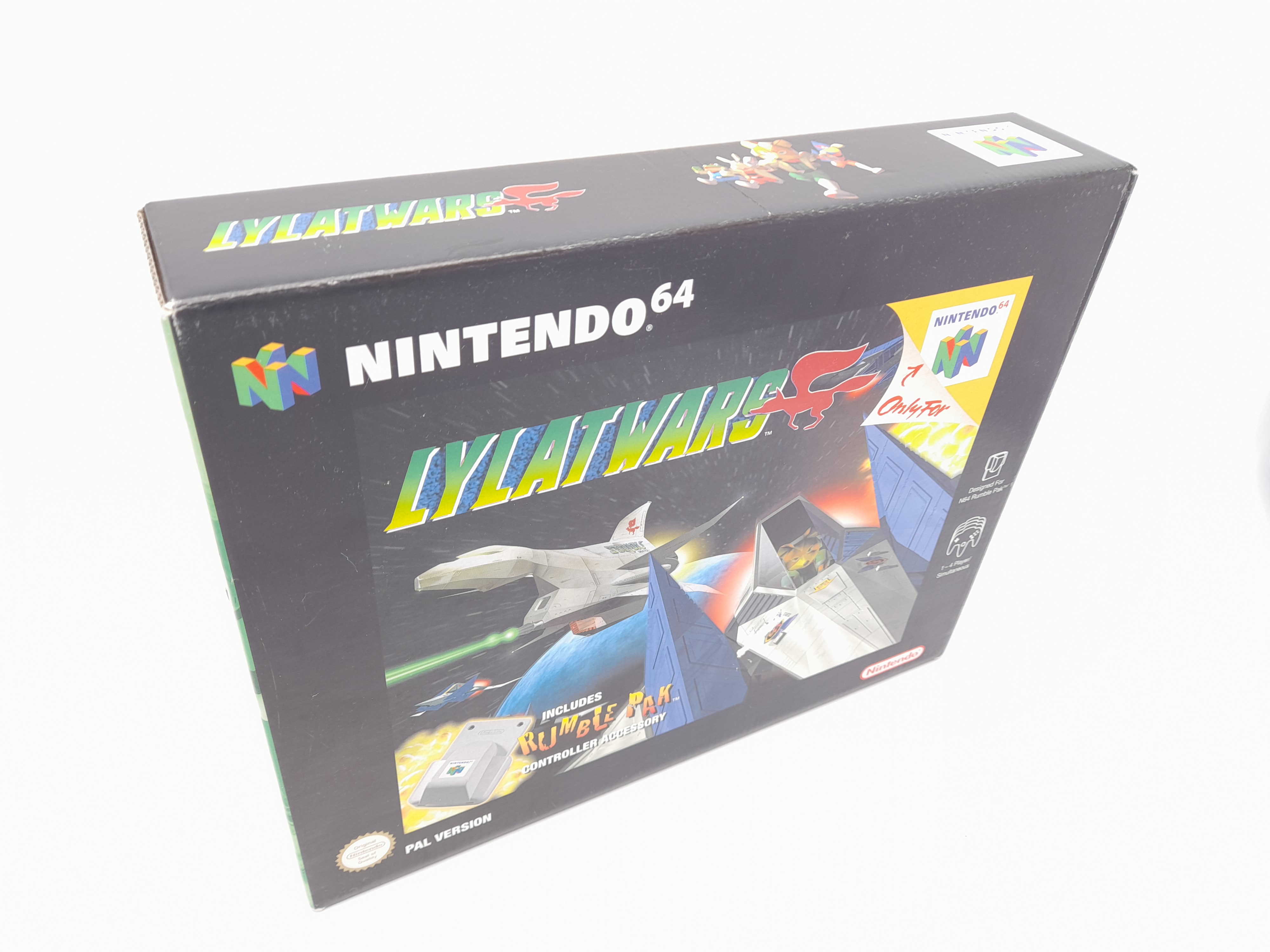 Foto van Lylat Wars & Rumble Pak Compleet Zonder Handleiding