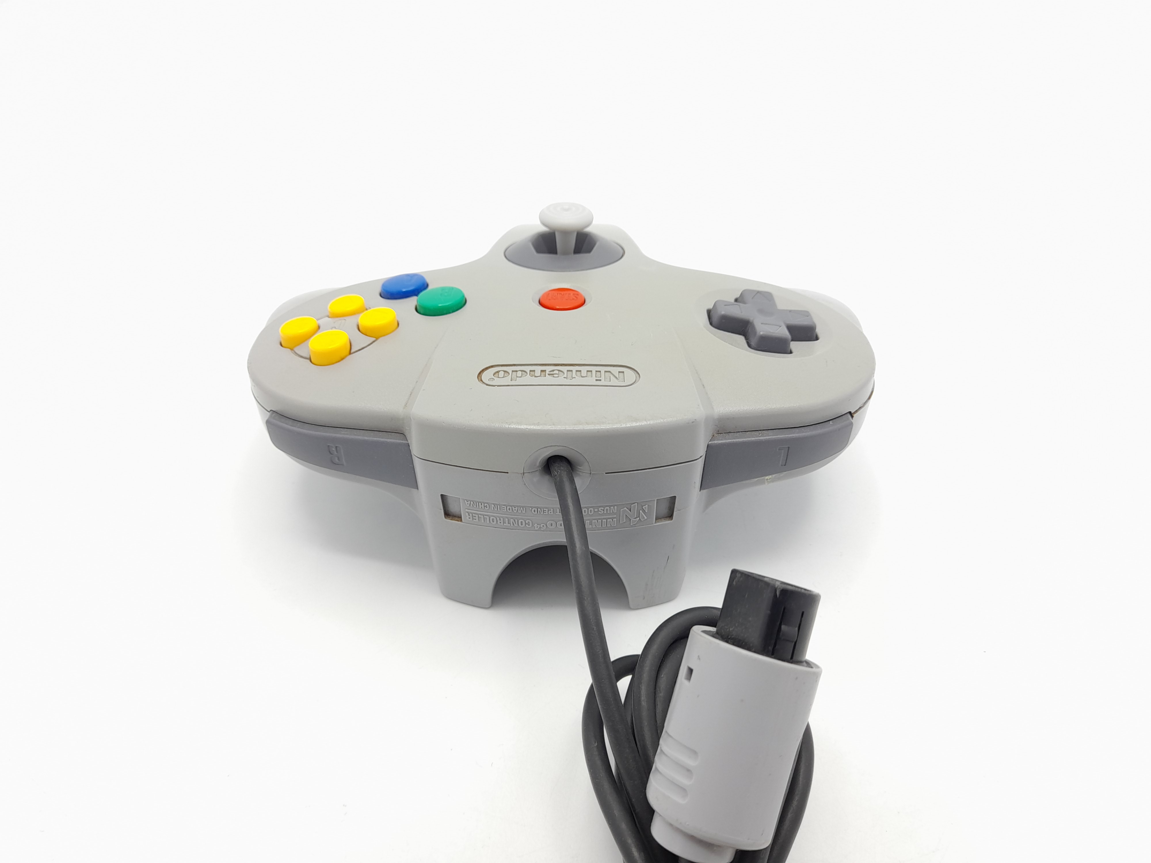 Foto van Nintendo 64 Controller Grey met Nieuw Pookje
