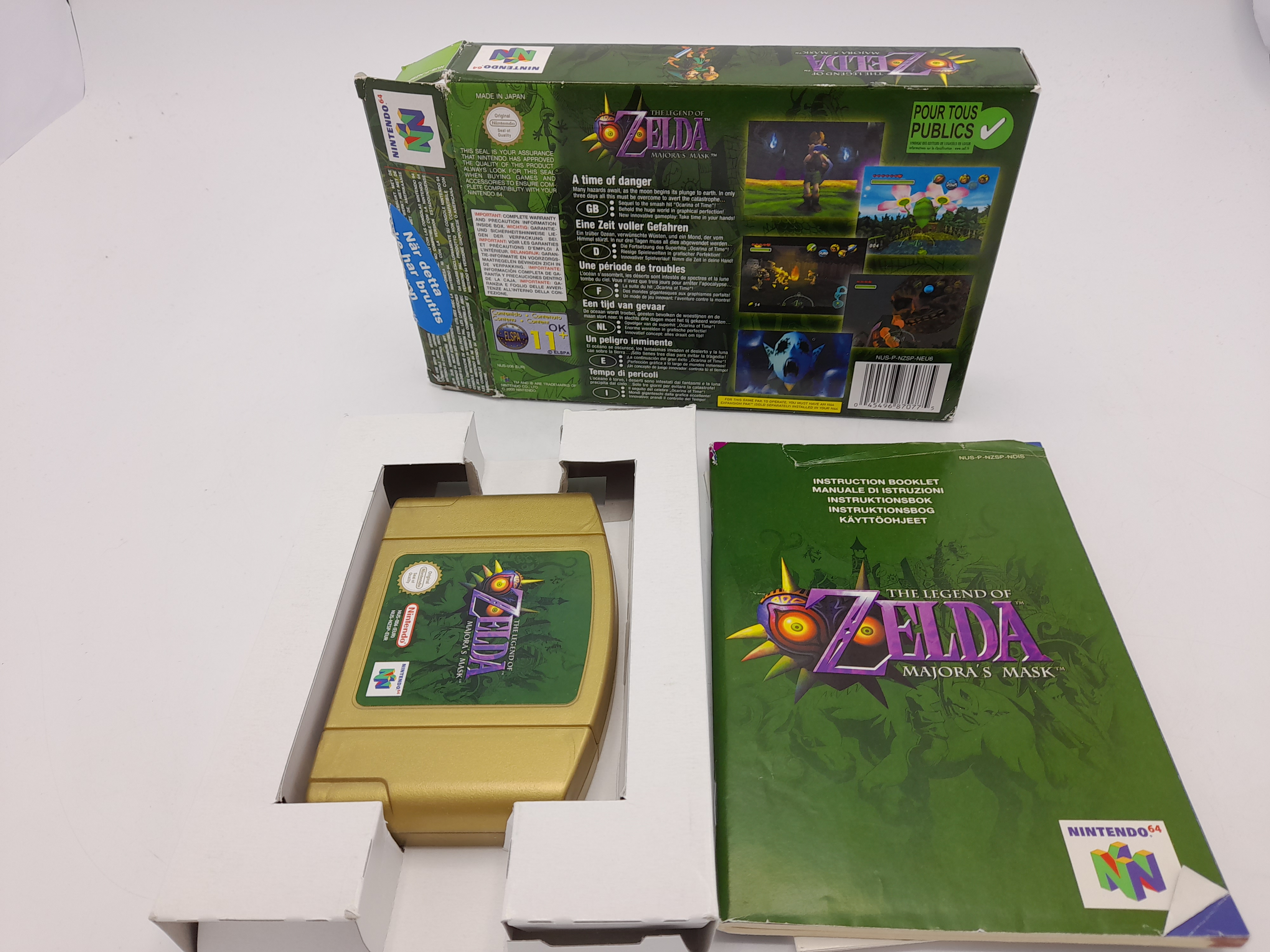 Foto van The Legend of Zelda: Majora’s Mask Compleet