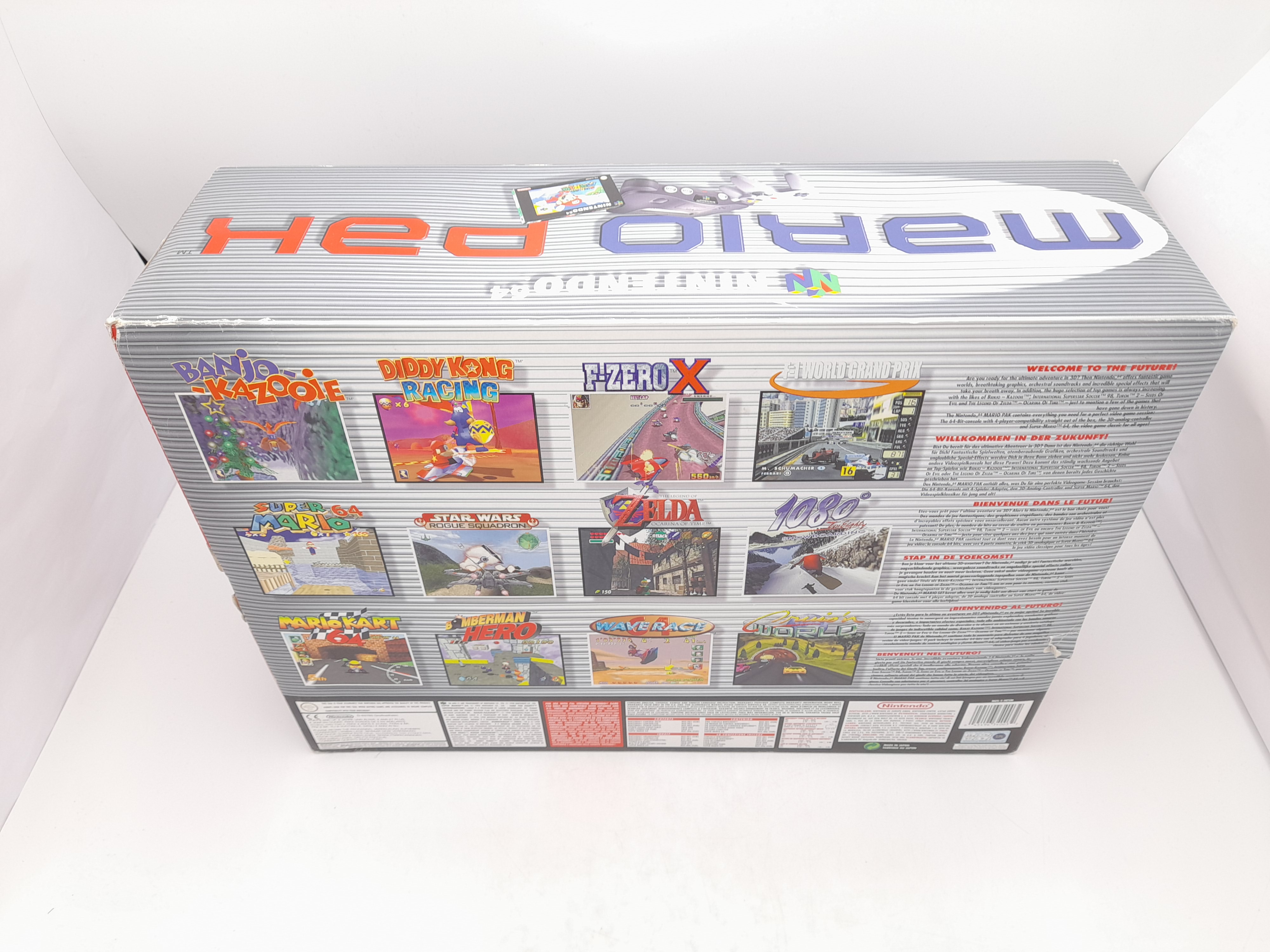 Foto van Nintendo 64 Mario Pak in Doos