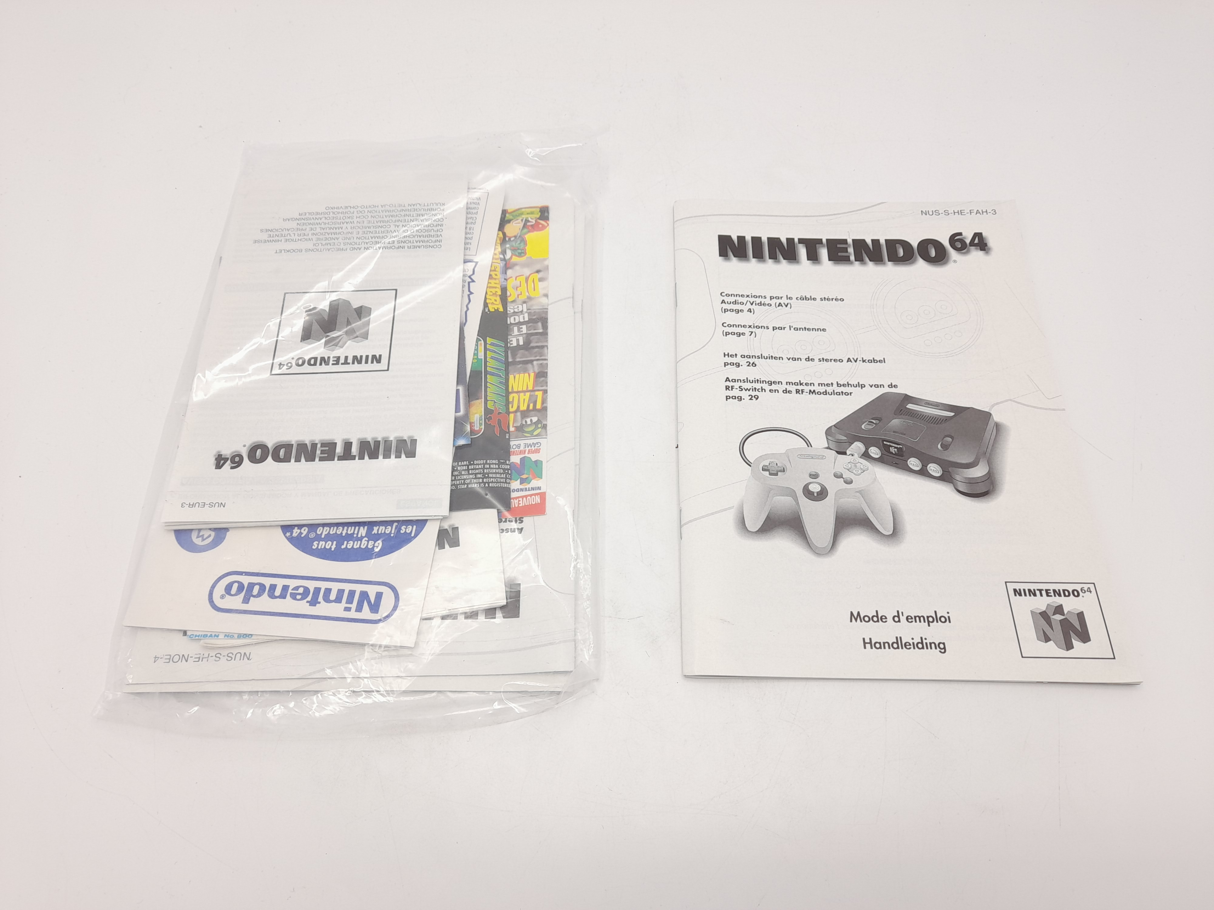 Foto van Nintendo 64 Mario Pak in Doos