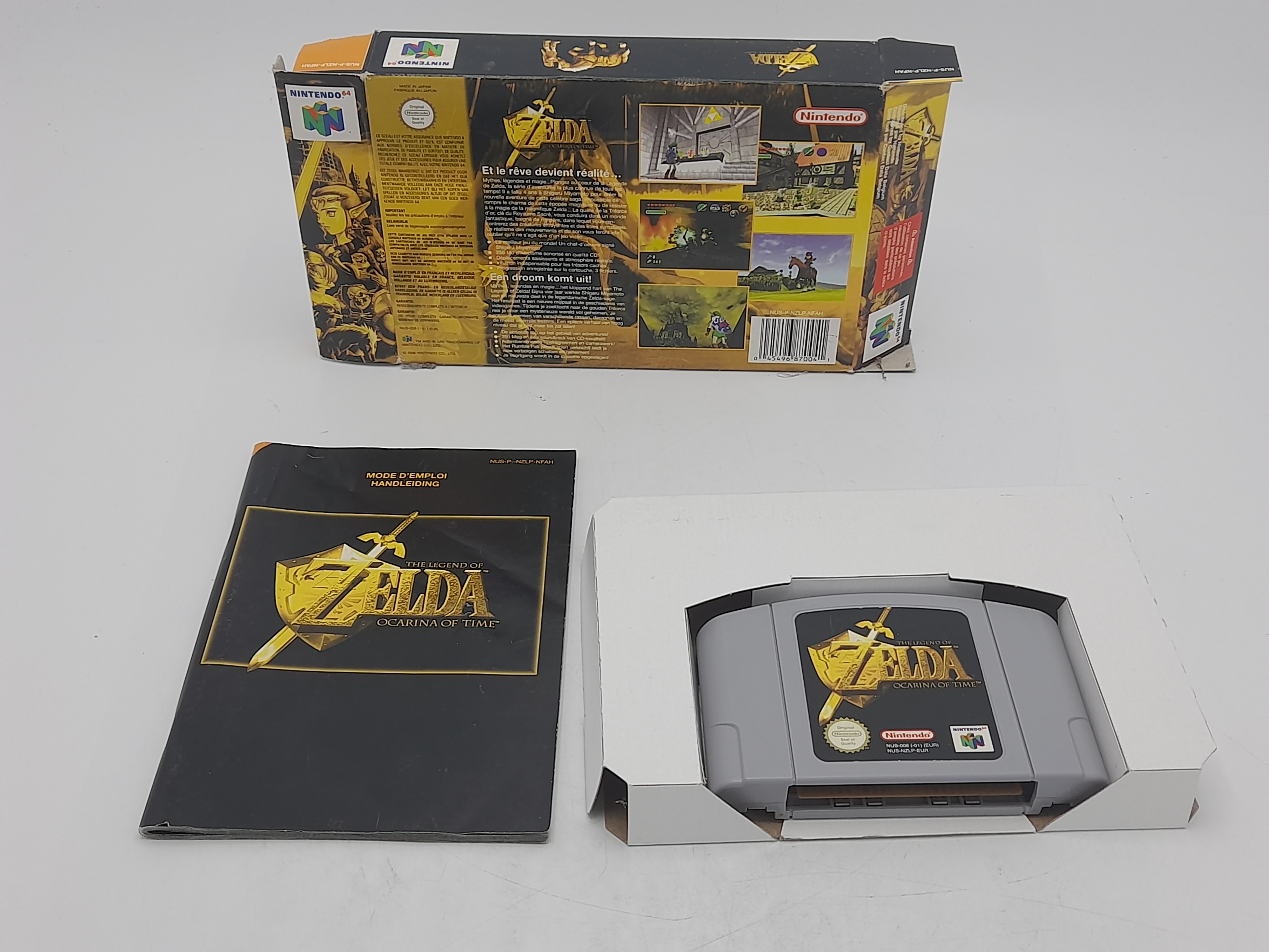 Foto van The Legend of Zelda: Ocarina of Time Compleet