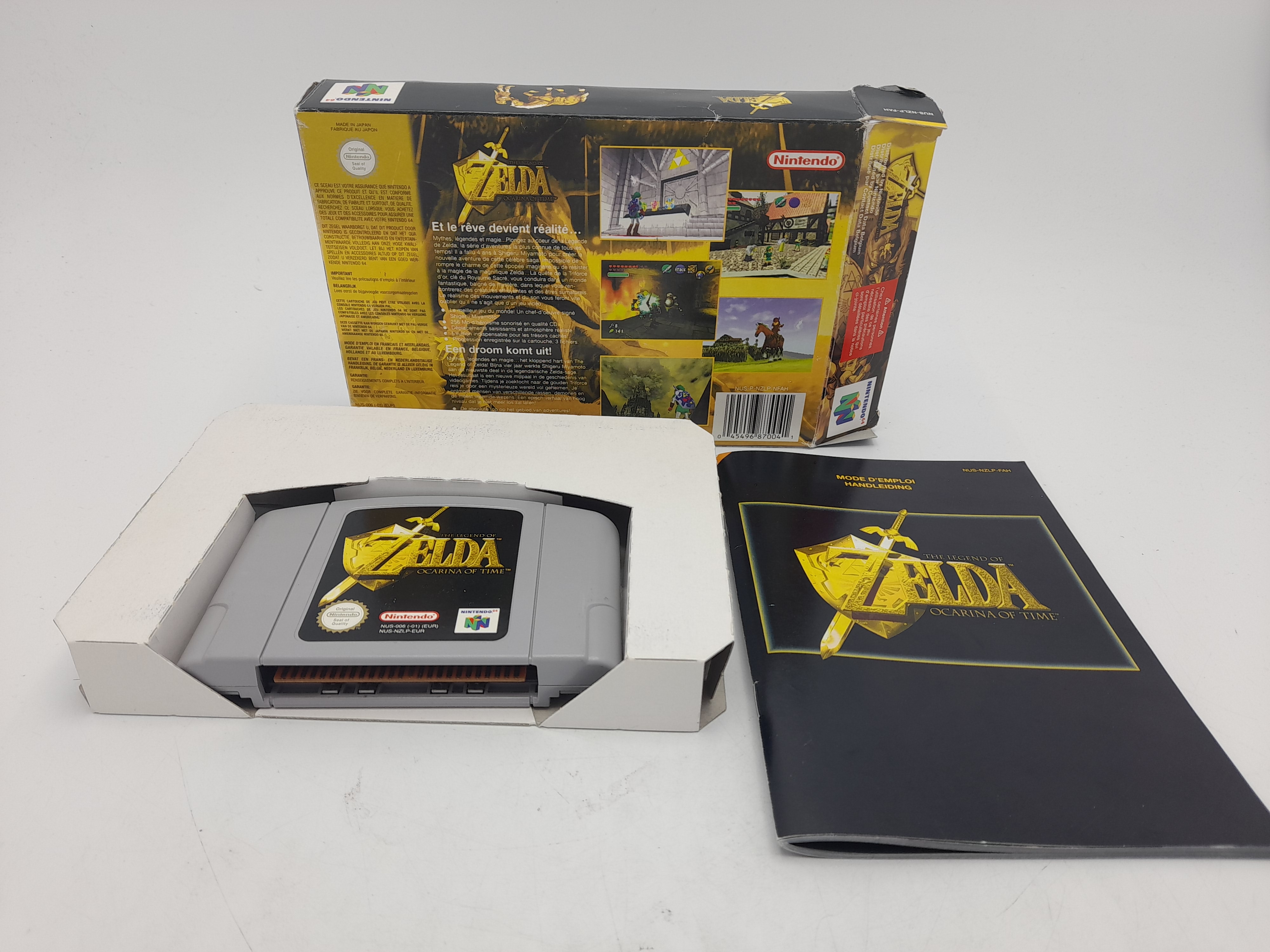 Foto van The Legend of Zelda: Ocarina of Time Compleet