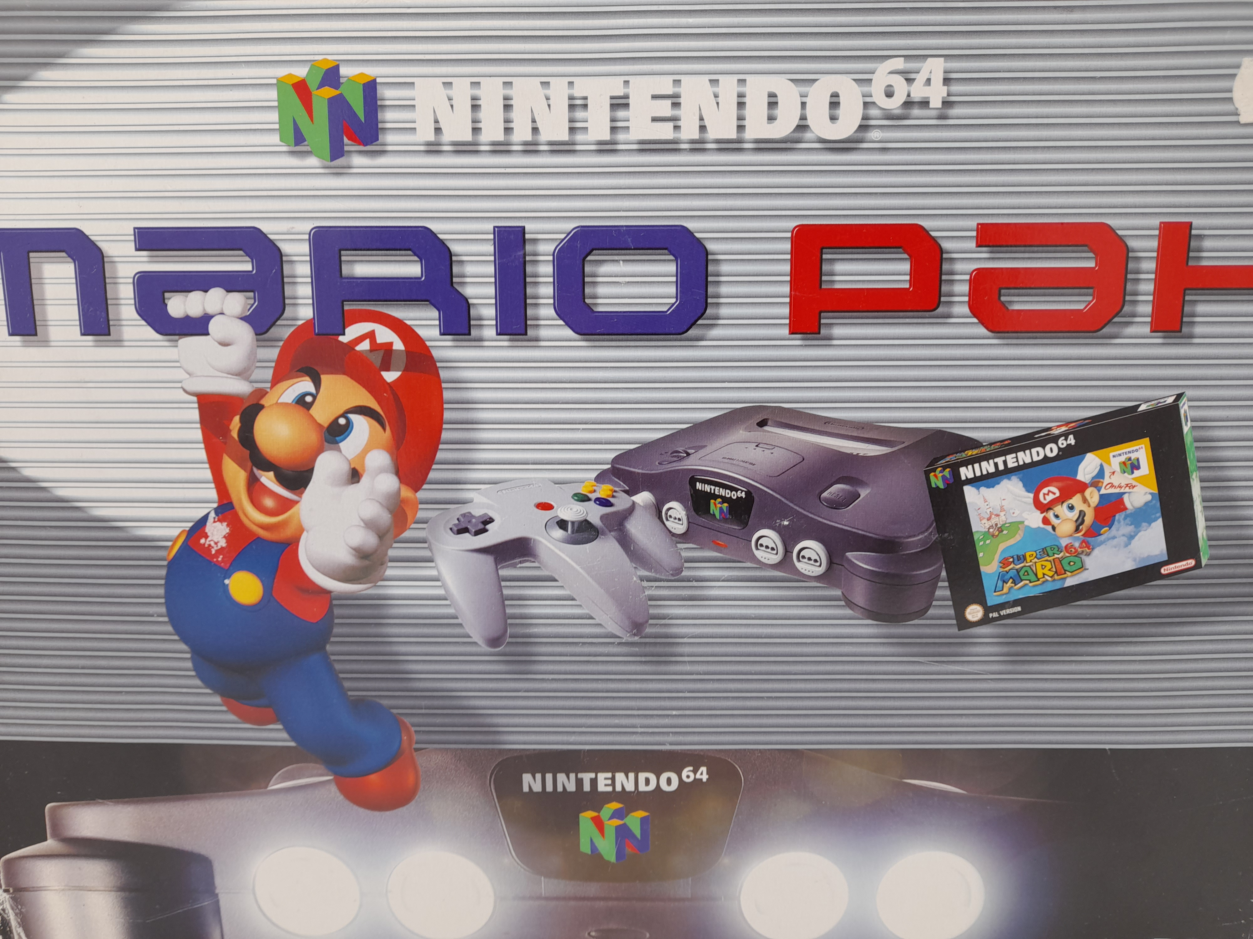 Foto van Nintendo 64 Mario Pak in Doos