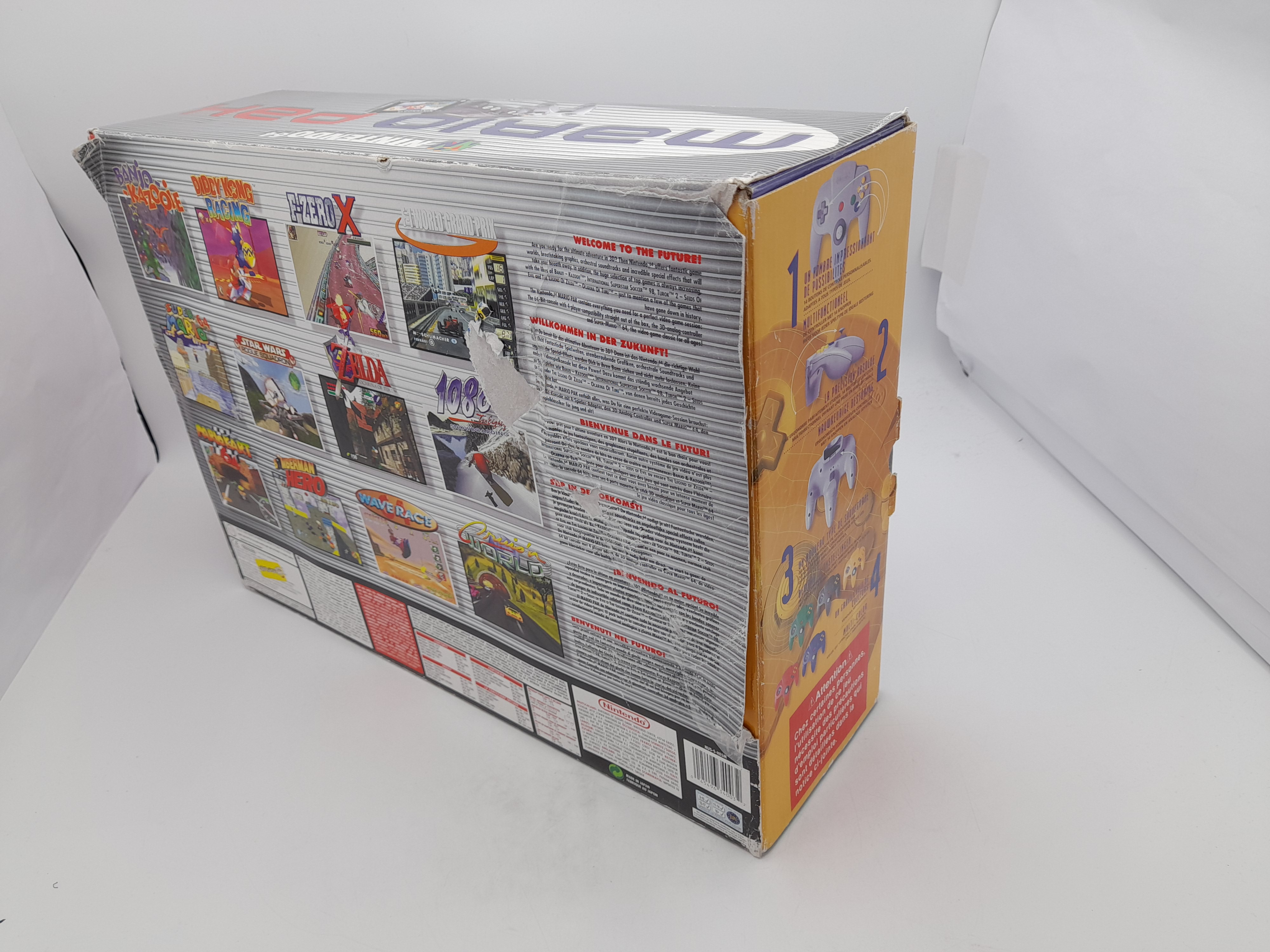 Foto van Nintendo 64 Mario Pak in Doos