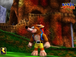 Banjo en Kazooie spelen in deze game nog steeds de hoofdrol.