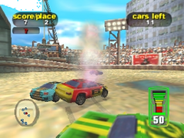 <a href = https://www.mario64.nl/Nintendo-64-spel.php?t=Destruction_Derby_64 target = _blank>Destruction Derby 64</a> is een racegame die je beloont voor het vernietigen van tegenstanders.