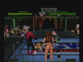 More than 40 <a href = https://www.mario64.nl/en/Nintendo-64-game-information.php?t=ECW_Hardcore_Revolution>hardcore ECW</a> super fighters make their debut, including Rob van Dam and Sabu!