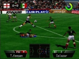 Durante il gioco di <a href = https://www.mario64.nl/it/informazione-sul-gioco-per-Nintendo-64.php?t=International_Superstar_Soccer_64>International Superstar Soccer 64</a> hai la possibilità di scegliere tra 36 squadre internazionali.