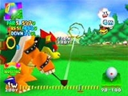 Mario Golf heeft 10 verschillende speelstanden, 6 courses en 14 characters!