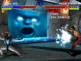 I don’t want to disturb your fight, but I see a demonic Smurf head on a large sheet...