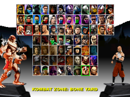 Deze game is een compilatie van Mortal Kombat 1, 2 en 3, met alle karakters uit die drie games!