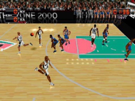 Deze game is een realistische basketbalsimulatie.