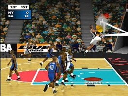 De NBA Jam-games zijn basketballgames met een soort superkrachten.