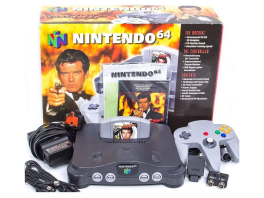 Het <a href = https://www.mario64.nl/Nintendo-64-spel.php?t=Nintendo_64 target = _blank>N64</a> Disk Drive systeem, alleen in Japan verschenen.