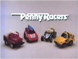 Speel als de Penny Racers, bekende speelgoedautootjes uit de jaren '90.