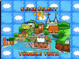 Speel in indrukwekkende arena's, zoals het gevreesde Twinkle Town!